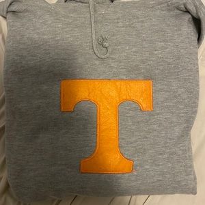 grey and orange tennessee sweatshirt (XXL)